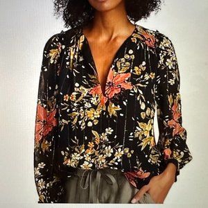 Joie Albany B Blouse Silk - Black